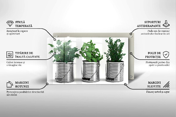 Induction hob protector Plants herbs