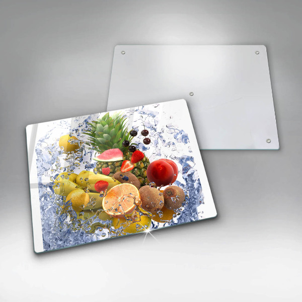 Induction hob protector Juicy fruit and water