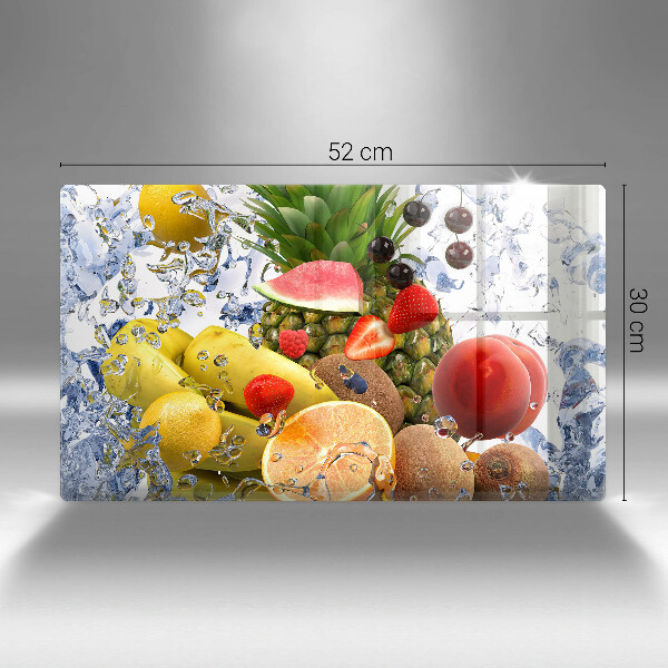 Induction hob protector Juicy fruit and water