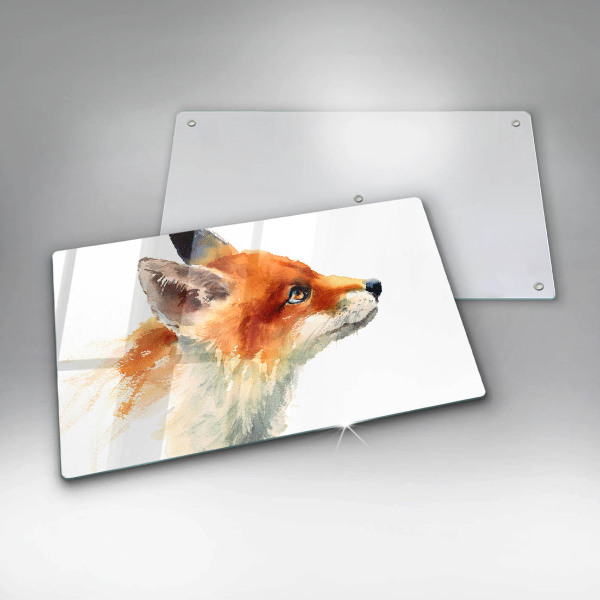 Kitchen worktop saver Painted fox