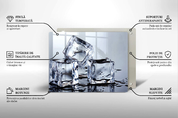 Induction hob protector Ice cubes