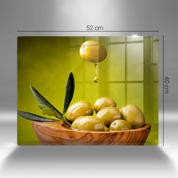 Induction hob protector Tasty olives