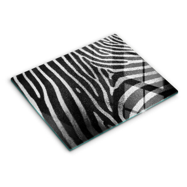 Kitchen worktop saver Zebra stripes
