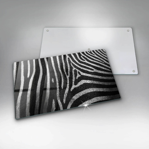 Kitchen worktop saver Zebra stripes