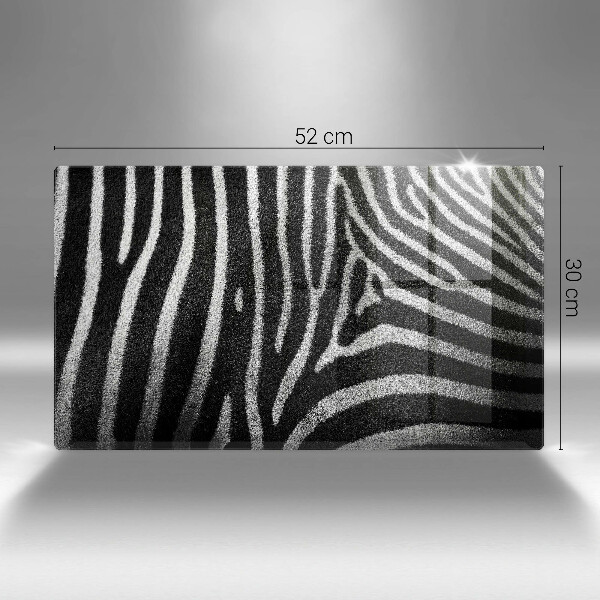 Kitchen worktop saver Zebra stripes