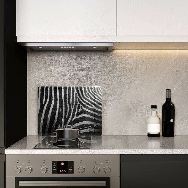 Kitchen worktop saver Zebra stripes