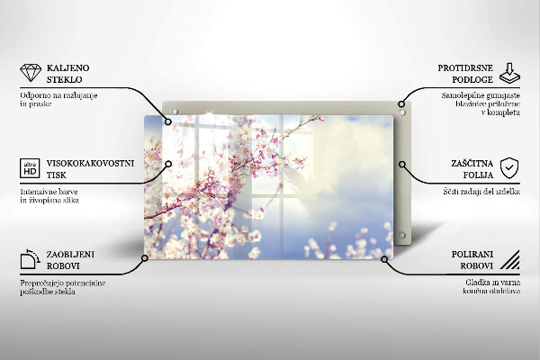 Kitchen worktop saver A blooming tree