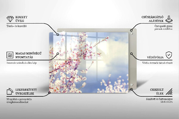 Kitchen worktop saver A blooming tree