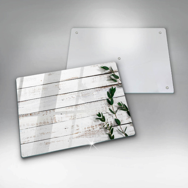 Kitchen worktop saver Old boards and leaves