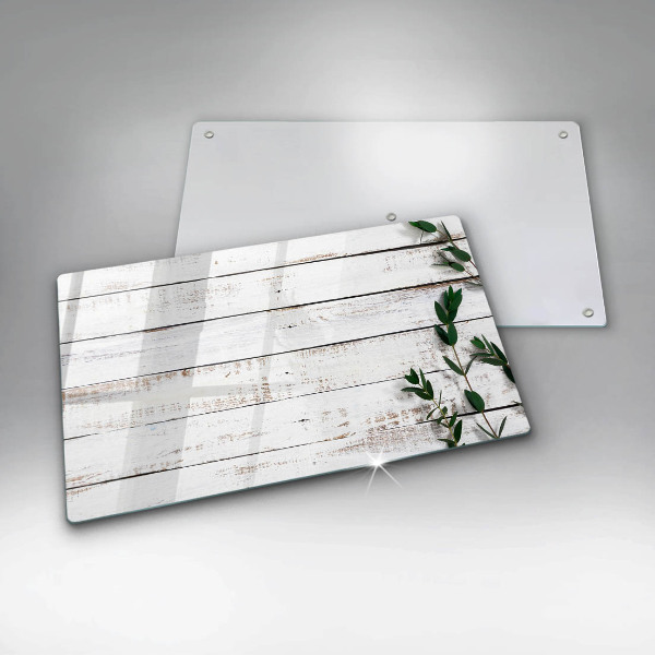 Kitchen worktop saver Old boards and leaves