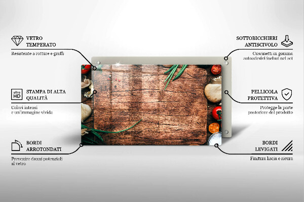 Kitchen worktop saver Wooden kitchen board