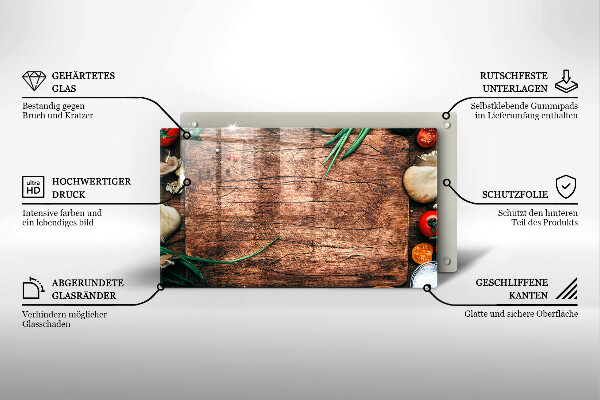 Kitchen worktop saver Wooden kitchen board