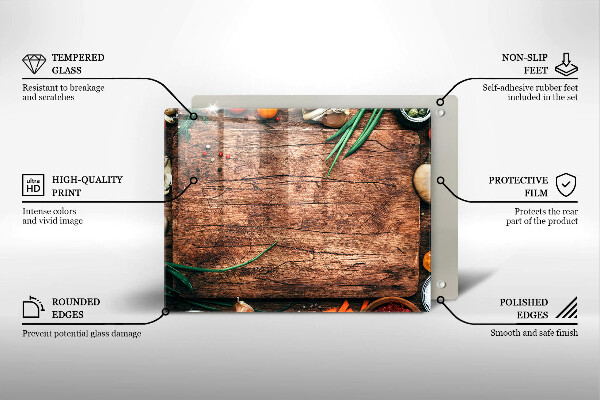 Kitchen worktop saver Wooden kitchen board