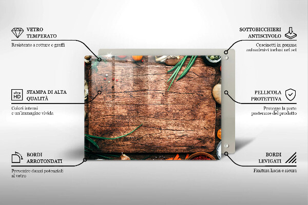 Kitchen worktop saver Wooden kitchen board
