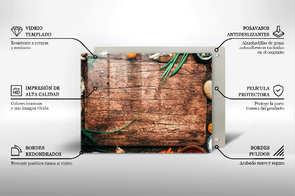 Kitchen worktop saver Wooden kitchen board