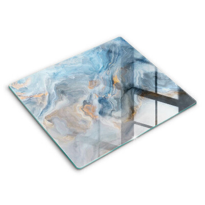 Induction hob protector Marble texture