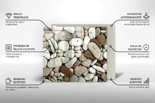 Work surface savers Background small stones