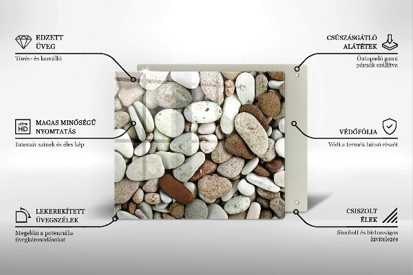 Work surface savers Background small stones