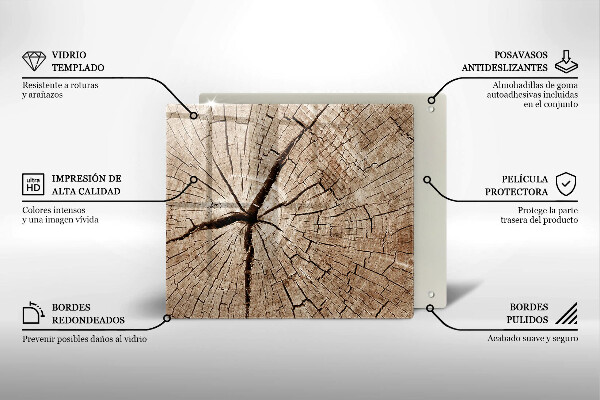 Induction hob protector Tree
