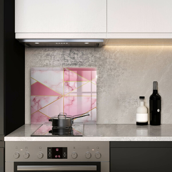 Work surface savers Geometric marble