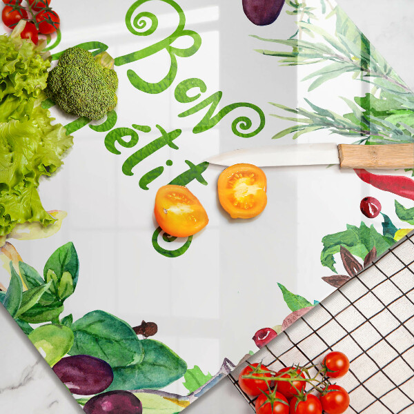 Work surface savers The inscription Bon Appetit