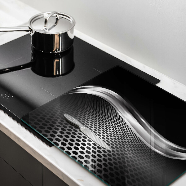 Glass worktop saver Metal structure