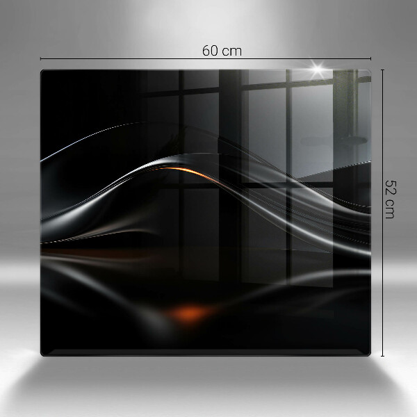 Glass worktop saver 3D design abstraction