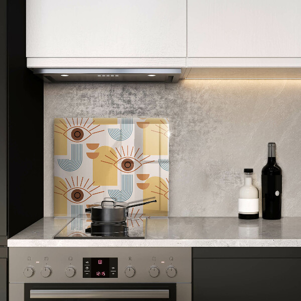 Work surface savers Boho pattern eyes