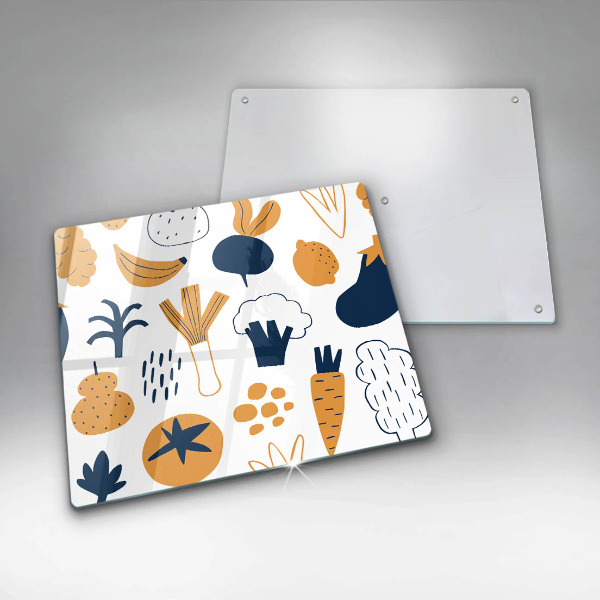 Work surface savers Food illustration