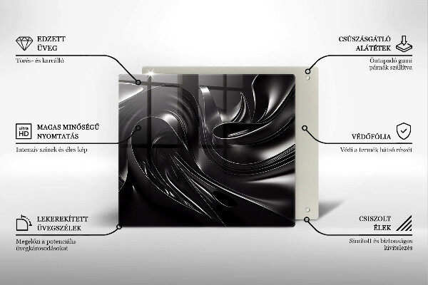 Worktop saver Black mass abstraction