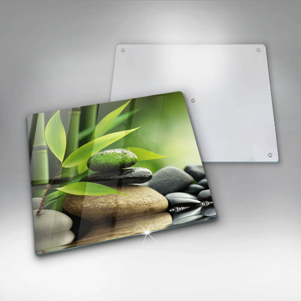 Worktop saver Zen bamboo stones