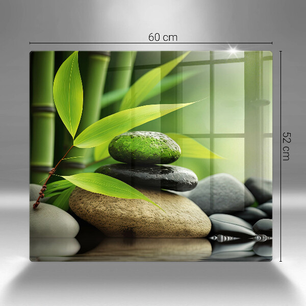 Worktop saver Zen bamboo stones