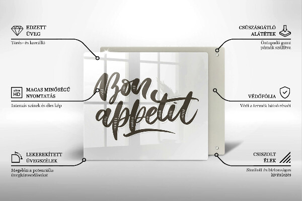 Worktop saver The inscription Bon Appetit