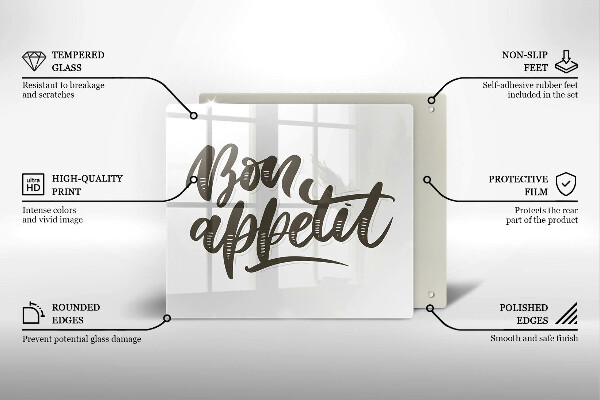 Worktop saver The inscription Bon Appetit