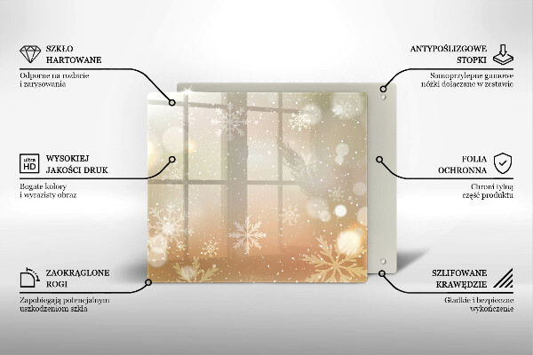 Worktop saver Snowflakes