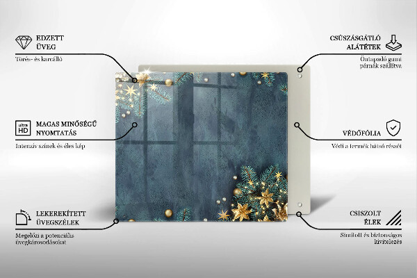 Worktop saver Christmas decorations