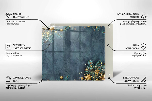 Worktop saver Christmas decorations