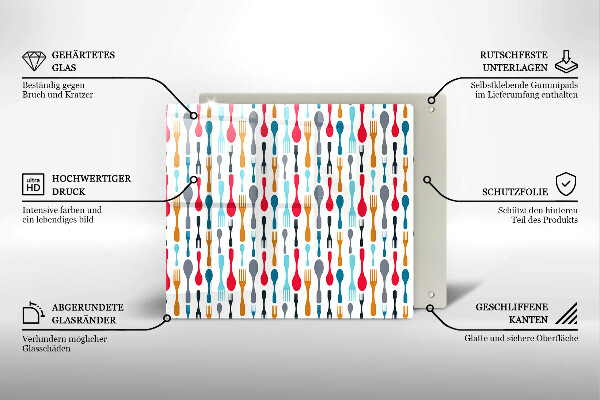 Worktop saver Spoon illustration