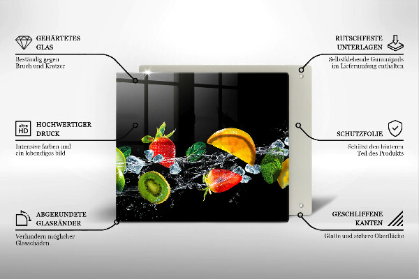 Worktop saver Fruits in water