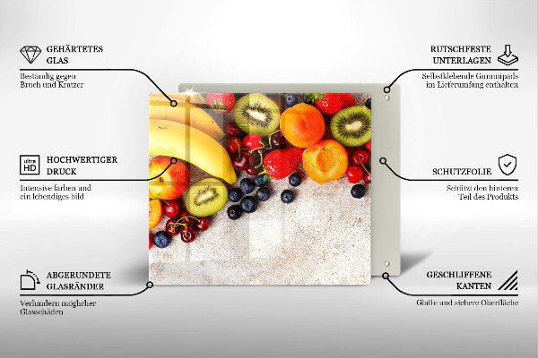 Worktop saver Holiday fruits