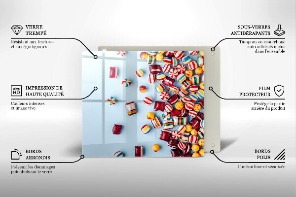 Worktop saver Colorful candies