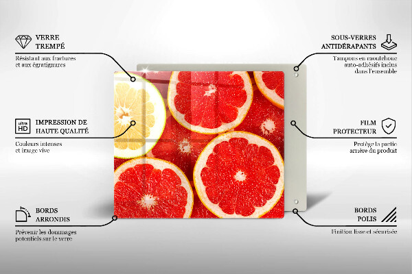 Worktop saver Grapefruit slices