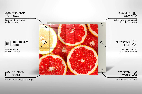 Worktop saver Grapefruit slices