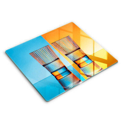 Worktop saver Two glasses of water