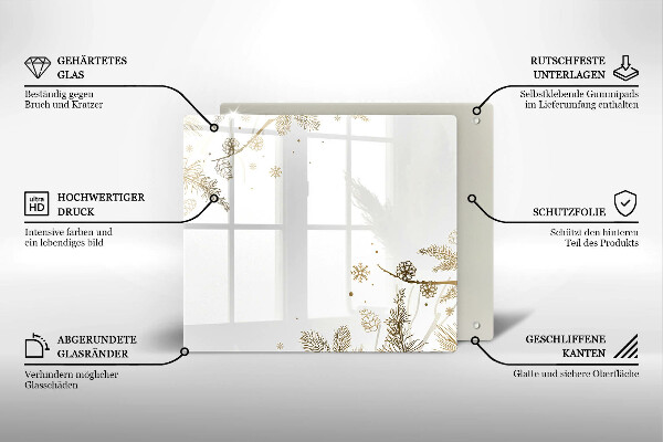 Worktop saver Winter decorations