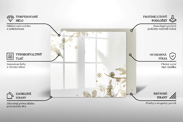 Worktop saver Winter decorations