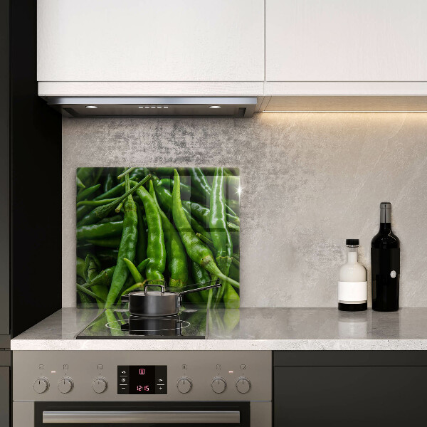 Glass worktop saver Pods peas