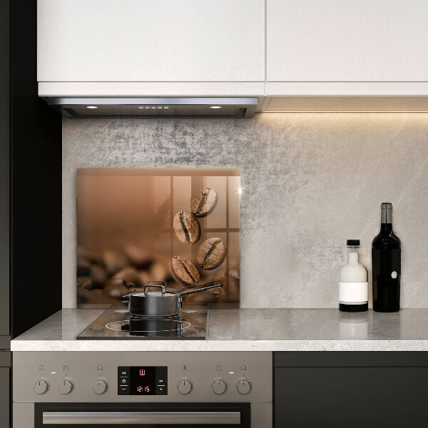 Glass worktop saver Coffee beans