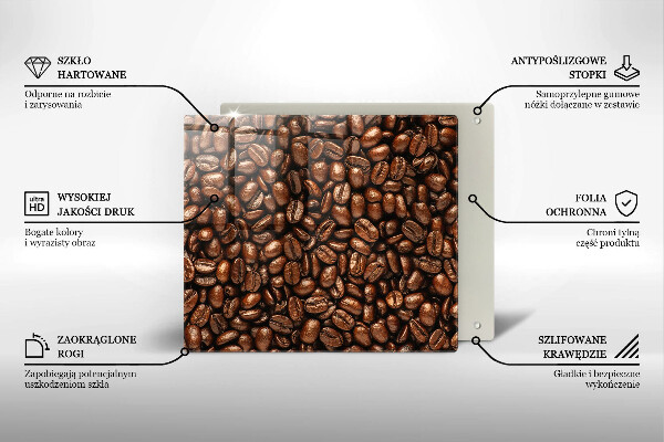 Work surface savers Coffee beans