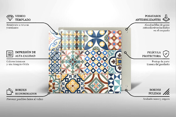 Work surface savers Decorative tiles